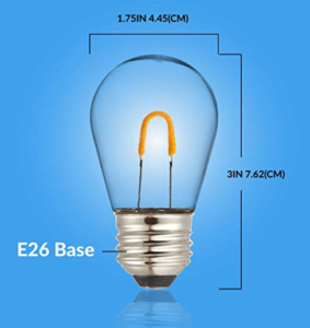 1 watt led light bulb