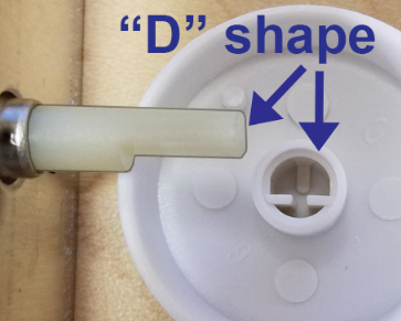 dimmer knob leviton stem type