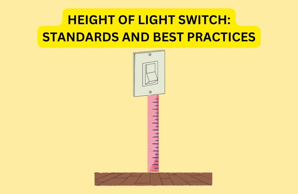 height of light switch